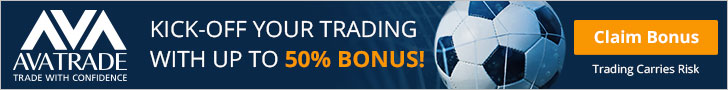 AvaTrade - Up to 50% Bonus